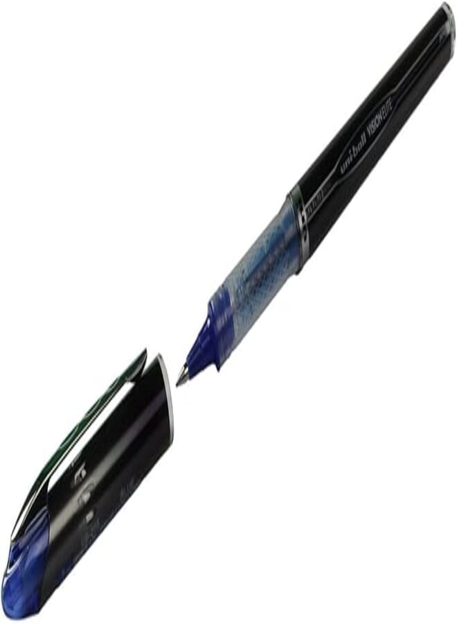 Uni-ball 0.5 mm vision rollerball pen - black-p